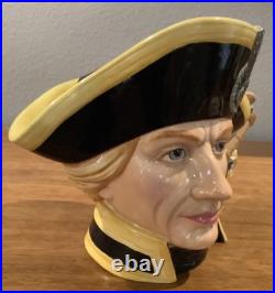 Royal Doulton Character Jug Lord Horatio Nelson D7236 Large JOY 2005 Limited Ed