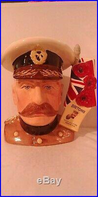 Royal Doulton Character Jug Lord Kitchener D7148 Large 7 1/4 2000 Ltd 2,000