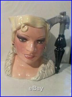 Royal Doulton Character Jug Mae West American Exp. D6688 Lareg 7 1983 Ltd 500