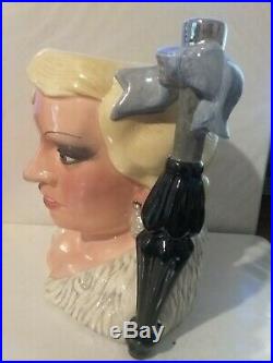 Royal Doulton Character Jug Mae West American Exp. D6688 Lareg 7 1983 Ltd 500