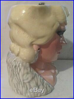 Royal Doulton Character Jug Mae West American Exp. D6688 Lareg 7 1983 Ltd 500