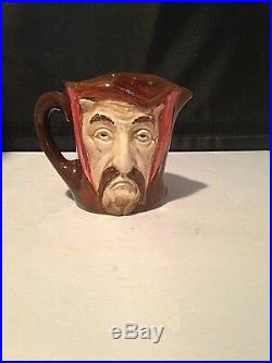 Royal Doulton Character Jug Mephistopheles D5758 WithVerse Small RARE Excellent Co
