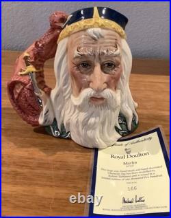 Royal Doulton Character Jug Merlin D7117 Large 1998 Limited Edition