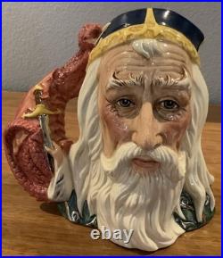 Royal Doulton Character Jug Merlin D7117 Large 1998 Limited Edition