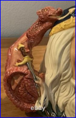 Royal Doulton Character Jug Merlin D7117 Large 1998 Limited Edition