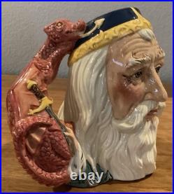 Royal Doulton Character Jug Merlin D7117 Large 1998 Limited Edition