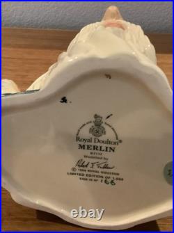 Royal Doulton Character Jug Merlin D7117 Large 1998 Limited Edition
