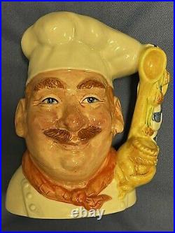 Royal Doulton Character Jug Midsize (CJMID) The Chef D7103