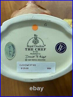 Royal Doulton Character Jug Midsize (CJMID) The Chef D7103