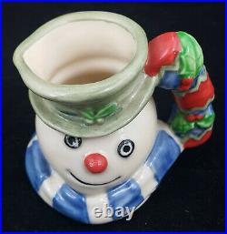 Royal Doulton Character Jug Mini Christmas Cracker Snowman D7158 JB0061