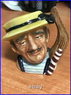 Royal Doulton Character Jug Miniature (CJM) Gondolier D6595