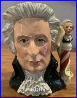 Royal Doulton Character Jug Mozart D7031 Large 1996
