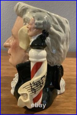 Royal Doulton Character Jug Mozart D7031 Large 1996