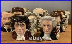 Royal Doulton Character Jug Mozart D7031 Large 1996