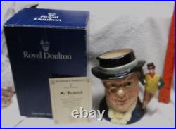 Royal Doulton Character Jug Mr PICKWICK Rare 2nd VERSION D6959 Exc