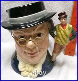 Royal Doulton Character Jug Mr PICKWICK Rare 2nd VERSION D6959 Exc