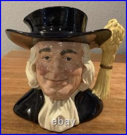 Royal Doulton Character Jug Mr. Quaker D6738 Large size 1984 Limited Ed. WithCOA