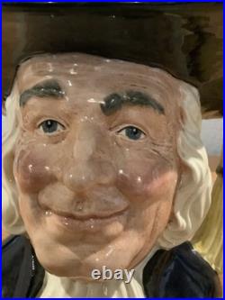 Royal Doulton Character Jug Mr. Quaker D6738 Large size 1984 Limited Ed. WithCOA