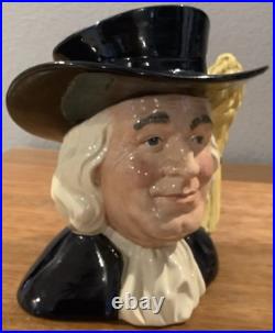 Royal Doulton Character Jug Mr. Quaker D6738 Large size 1984 Limited Ed. WithCOA