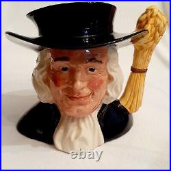 Royal Doulton Character Jug Mr. Quaker Size Large # D. 6738