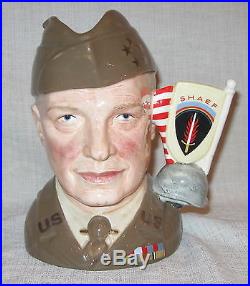 Royal Doulton Character Jug Mug General Eisenhower D6937 Special Edition