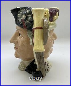 Royal Doulton Character Jug Mug George III/George Washington Large D6749 1985