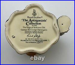 Royal Doulton Character Jug Mug George III/George Washington Large D6749 1985