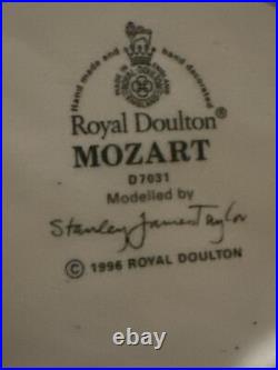 Royal Doulton Character Jug Mug Large Mozart D7031 1996 EX NM Stanley J Taylor