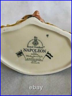 Royal Doulton Character Jug Napoleon D6941 1993 Large Mug Toby w COA Low Number