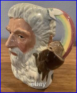 Royal Doulton Character Jug Noah D7165 Large 2001 Limited Ed. WithCOA