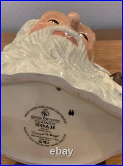 Royal Doulton Character Jug Noah D7165 Large 2001 Limited Ed. WithCOA