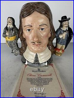 Royal Doulton Character Jug OLIVER CROMWELL D6968