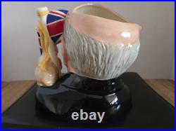 Royal Doulton Character Jug Of The Year 1992 Winston Churchill D6907 7 Large