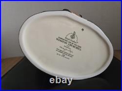 Royal Doulton Character Jug Of The Year 1992 Winston Churchill D6907 7 Large