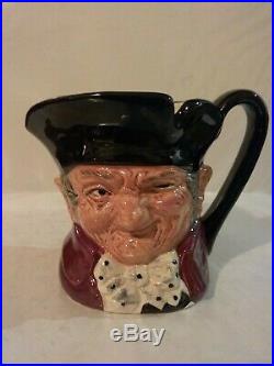 Royal Doulton Character Jug Old Charley Higbee D6791 Small 3.75 1987 Ltd 500