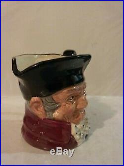 Royal Doulton Character Jug Old Charley Higbee D6791 Small 3.75 1987 Ltd 500