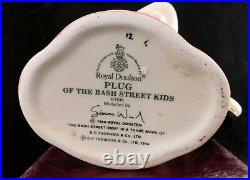 Royal Doulton Character Jug Plug Of The Bash Street Kids D7035