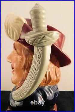 Royal Doulton Character Jug Porthos D6828 Colorway