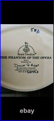Royal Doulton Character Jug Prototype/Trial The Phantom Of The Opera