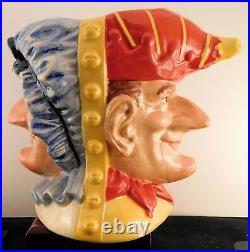 Royal Doulton Character Jug Punch And Judy D6946