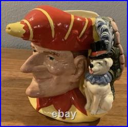 Royal Doulton Character Jug Punch & Judy D6946 Large 1993 Limited Ed 2-Sided