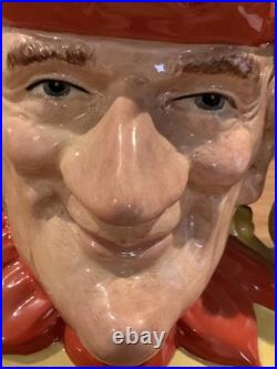 Royal Doulton Character Jug Punch & Judy D6946 Large 1993 Limited Ed 2-Sided
