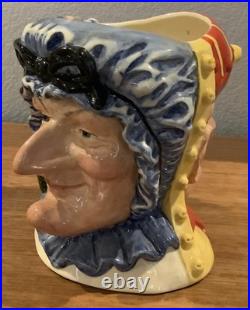 Royal Doulton Character Jug Punch & Judy D6946 Large 1993 Limited Ed 2-Sided