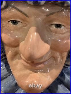 Royal Doulton Character Jug Punch & Judy D6946 Large 1993 Limited Ed 2-Sided