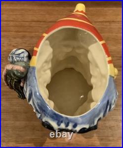 Royal Doulton Character Jug Punch & Judy D6946 Large 1993 Limited Ed 2-Sided