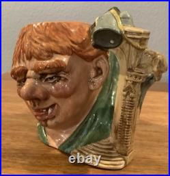 Royal Doulton Character Jug Quasimodo D7108 Large Limited Edition, Box, COA 1998