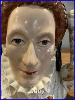 Royal Doulton Character Jug Queen Elizabeth I D7180 Large 2003Jug of the Year