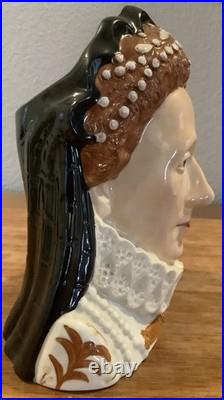Royal Doulton Character Jug Queen Elizabeth I D7180 Large 2003Jug of the Year