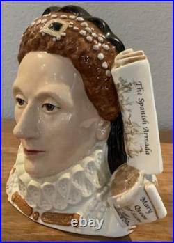 Royal Doulton Character Jug Queen Elizabeth I D7180 Large 2003Jug of the Year