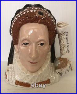 Royal Doulton Character Jug Queen Elizabeth I D7180 (Ltd. Ed. Of 1000)